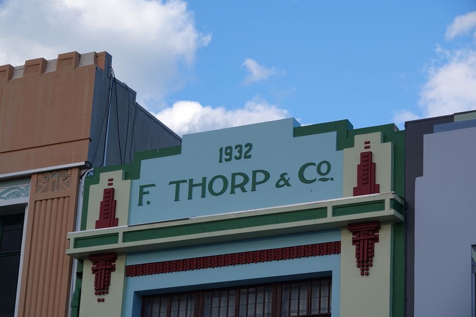 Von Rotorua zur Art Deco City ....