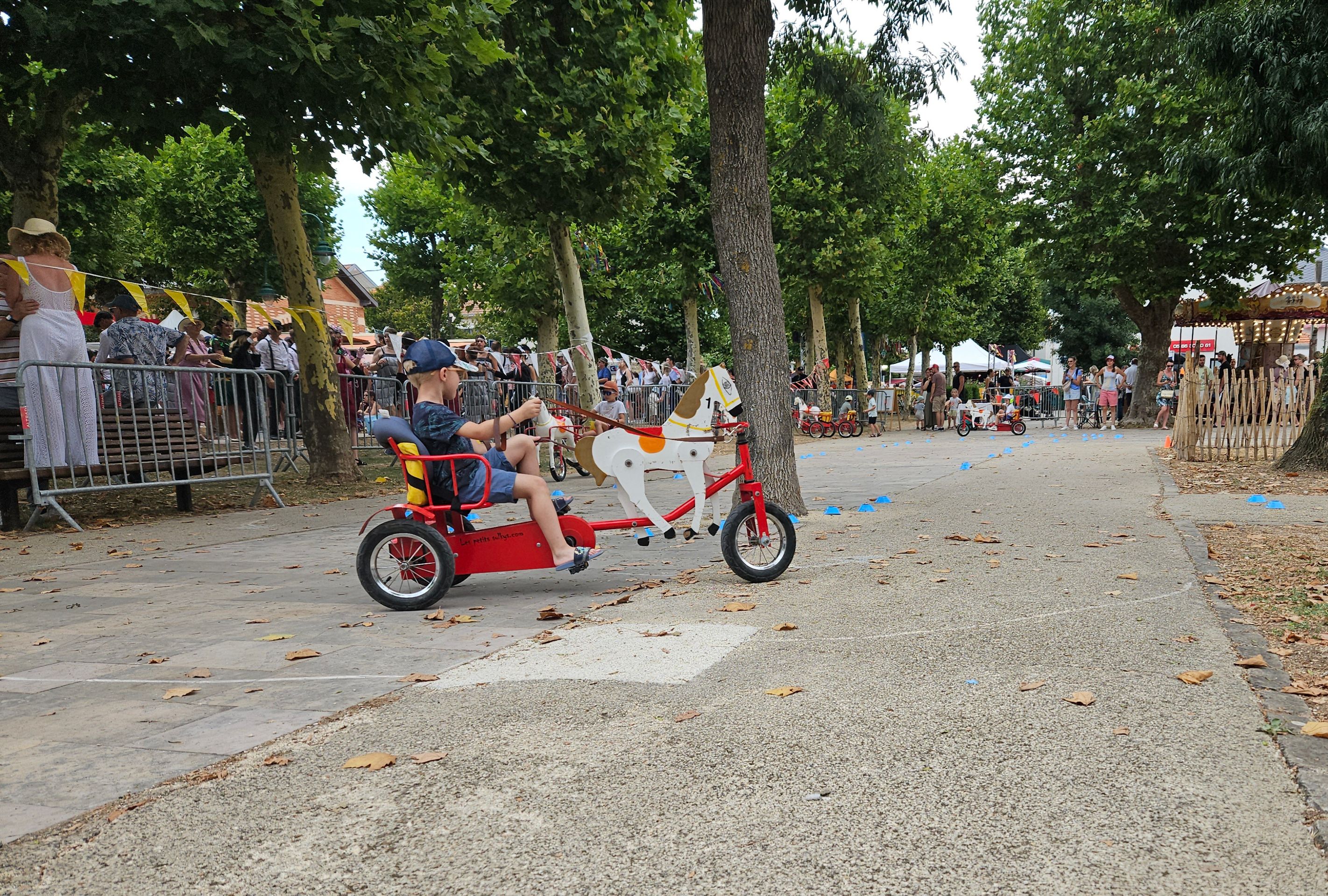Vélo à cheval ou cheval-vélo