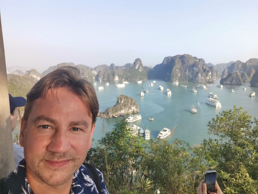 Aussichtspunkt auf der Insel Titov
