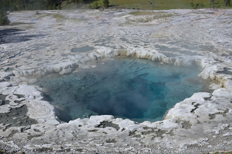 Bassin supérieur des geysers