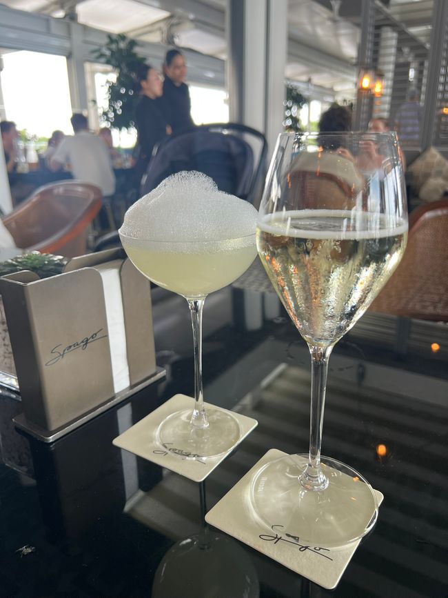 Chinatown, Drinks with a view und Jetlag