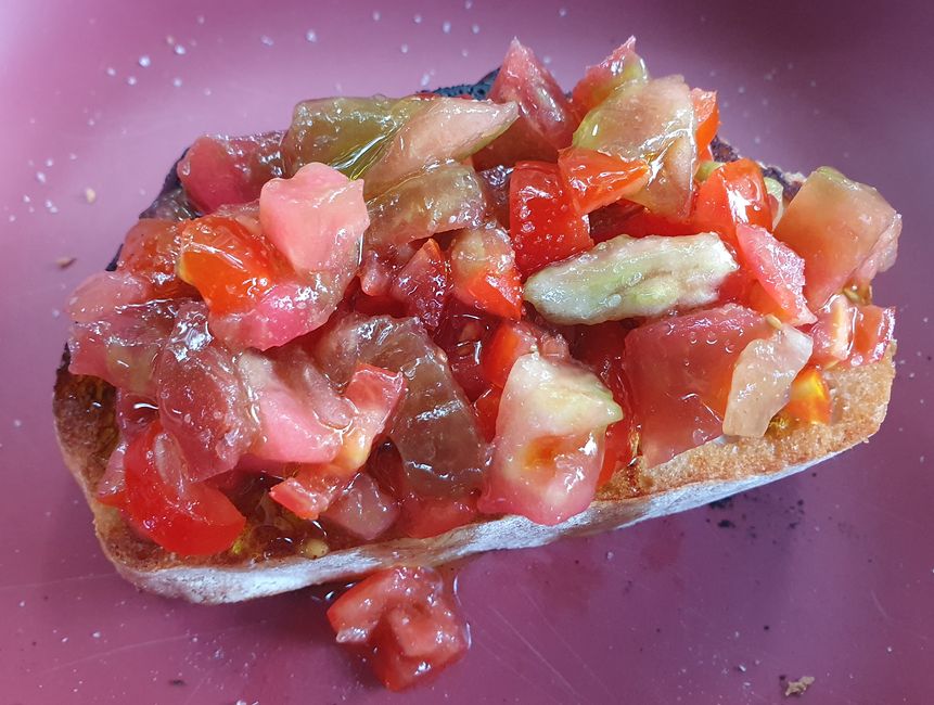 Voilà une bruschetta