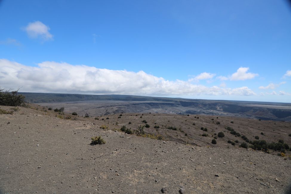 Wir besuchen den Kilauea Vulkan