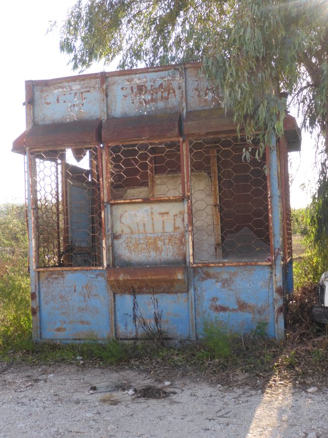 Der Kiosk hat aus gedient