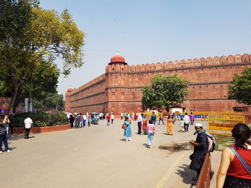 Fuerte Rojo y Vieja Delhi