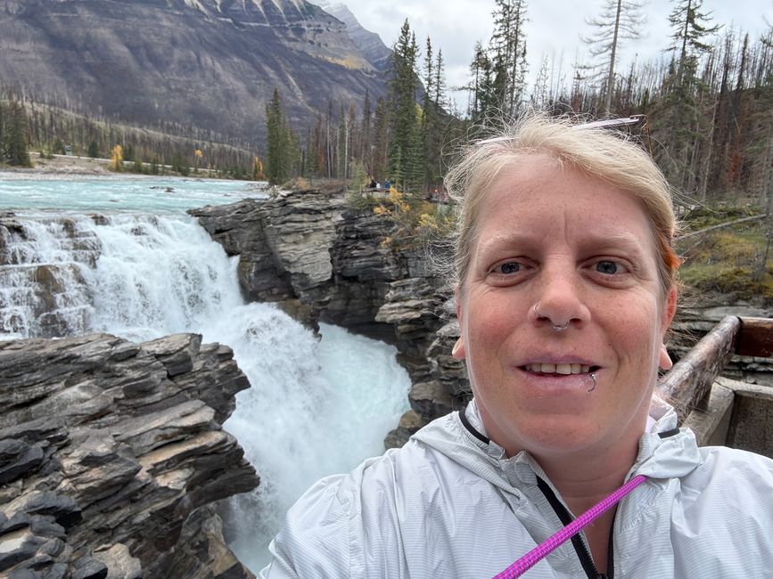 Tag 12 - 🏔️ Wasserfälle, Wetterkapriolen & Wellness – ein (fast) perfekter Tag in Jasper