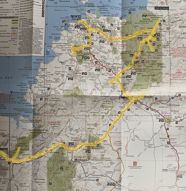 Das Top-End des Nordterritoriums: Von Darwin bis Kununurra über den Litchfield-, Kakadu-, Nitmiluk- (Katherine Gorge), und Keep River Nationalpark