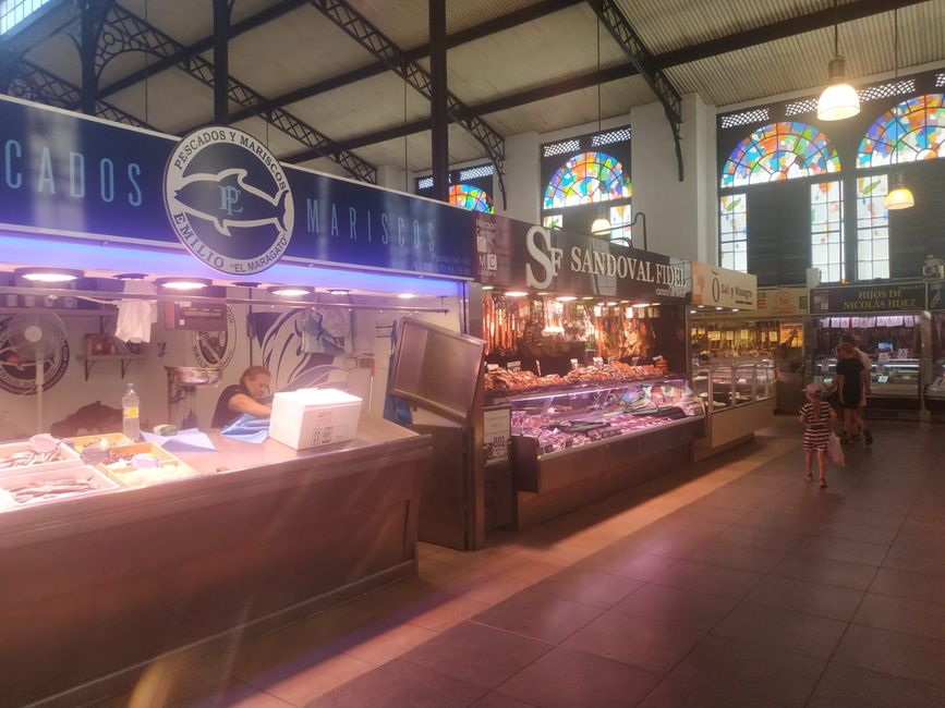 Photos of the Central Market of Salamanca (August 2024)