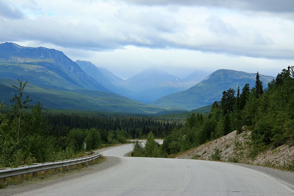 Tag 20: Boya Lake - Marsh Lake: ein langer Fahrtag in den Yukon