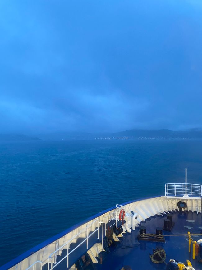 Off to the North Island