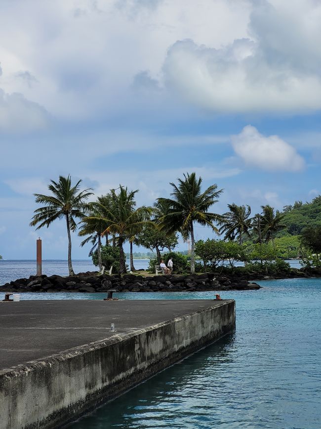 Tag 65 und 66 von 175: Kreuzfahrt rund um die Welt - Bora Bora
