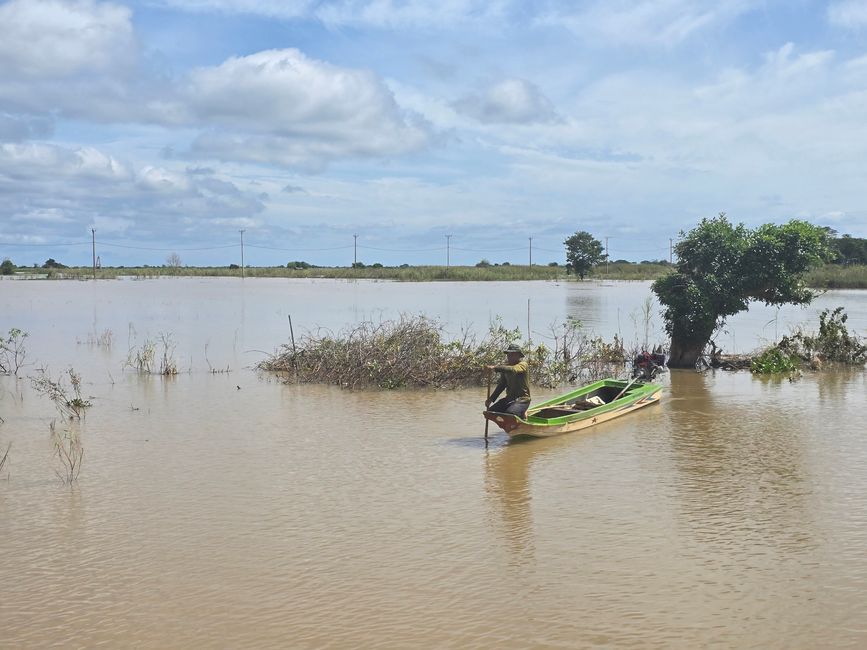 Von Siem Reap über den Tonle-Sap-See nach Battambang