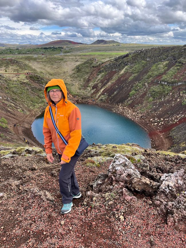 Kerid Crater and Lava Tunnel