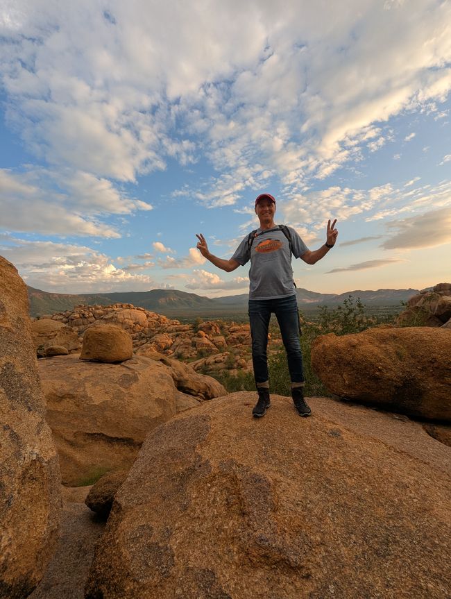 Chaîne de montagnes d'Erongo et Lodge Ai Aiba