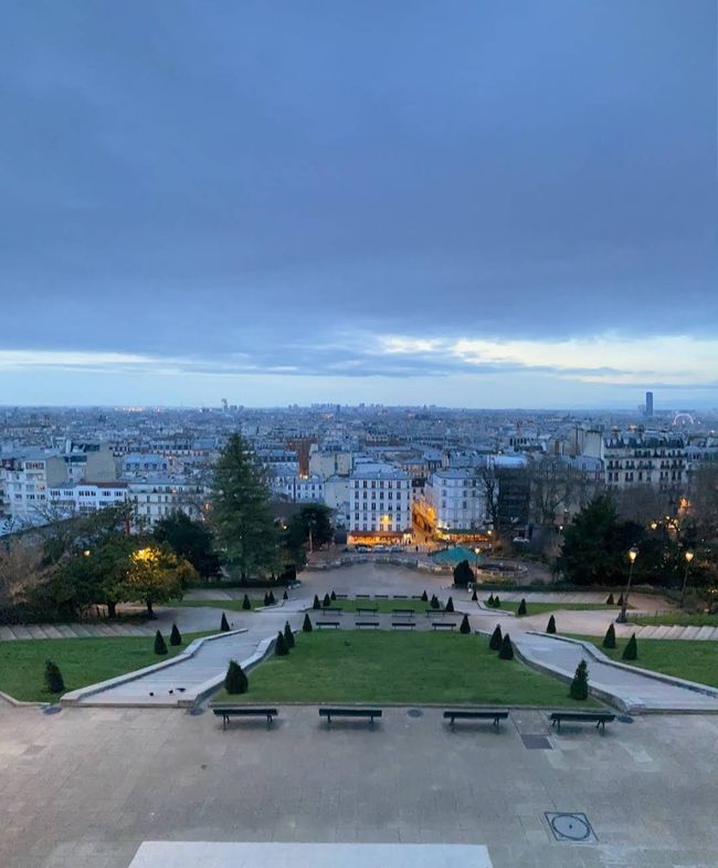 Aussicht vom  Sacré-Cœur de Montmartre