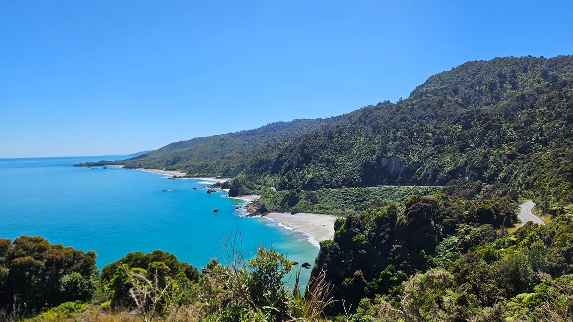 Charleston - Punakaiki - Greymouth - Arthur's Pass