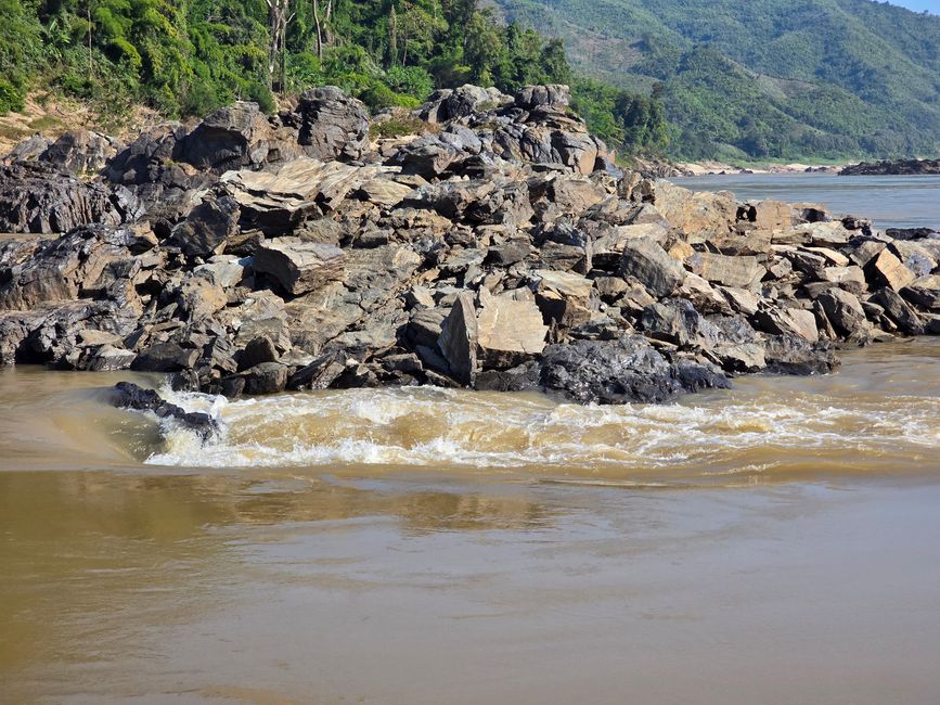 Auf dem Mekong von Luang Prabang nach Ban Houayxay