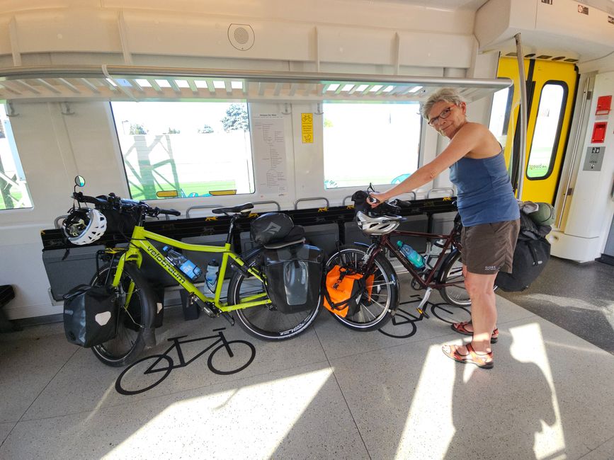S-Bahntransfer zum Startpunkt