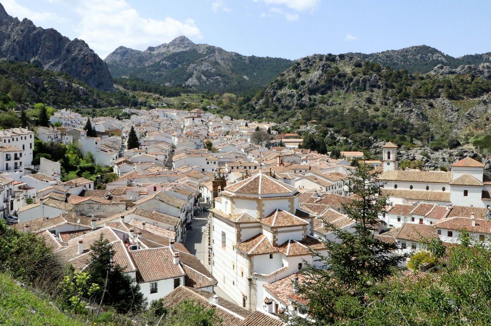 Blick über Grazalema