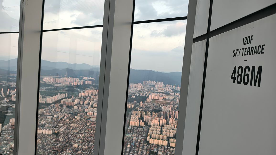 Blick vom "Seoul Sky"