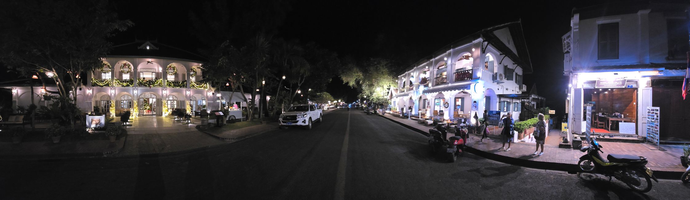 Heilig Abend in Luang Prabang