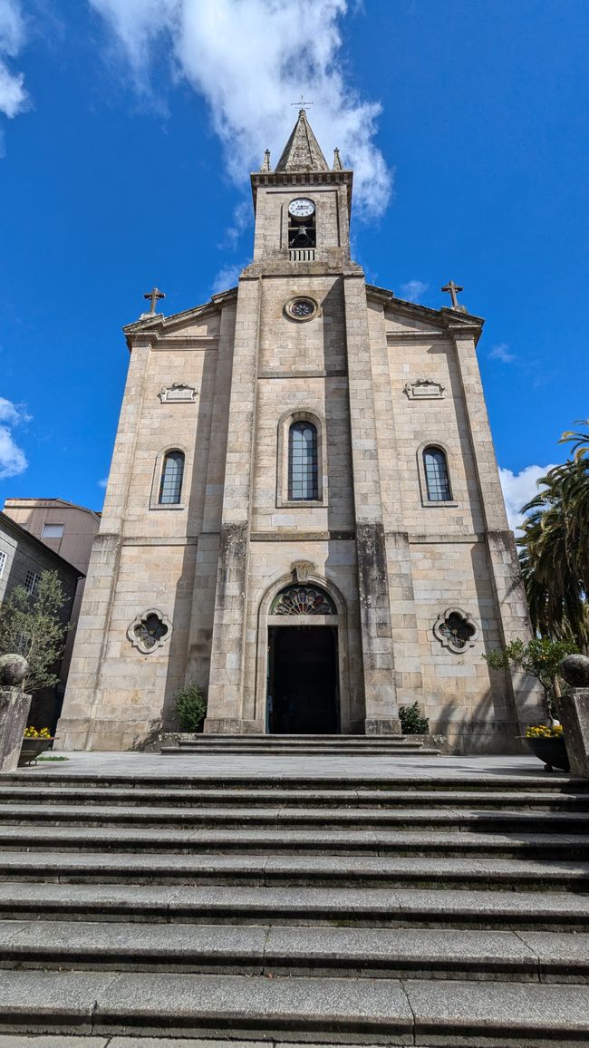 Eleventh Stage of the Camino Portugues from Pontevedra to Caldas de Reis