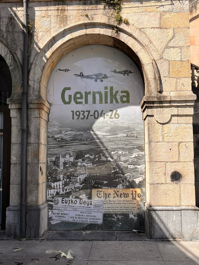 Gernika bzw. Guernica - durch einen schicksalshaften Tag weltbekannt gewordenTag 