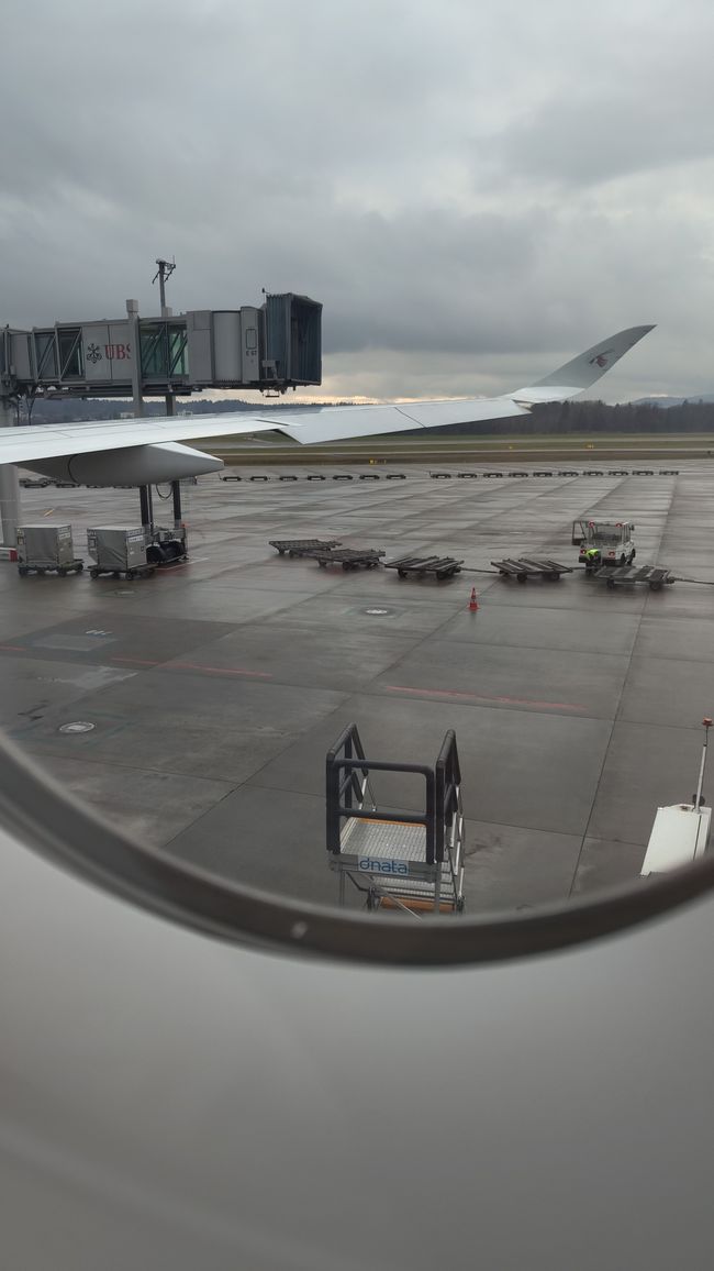 Vom grauen Wetter ...