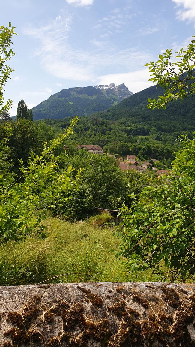 Wanderung nach Faverges