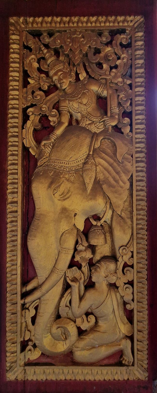 Auch Buddha ist geritten