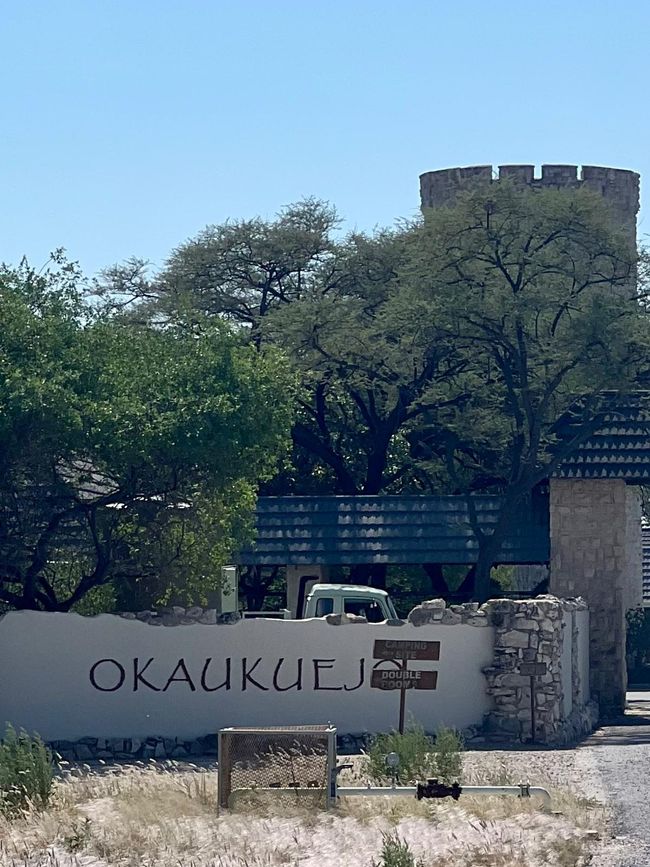 Namibia 2024: Okaukuejo or welcome to the holiday camp