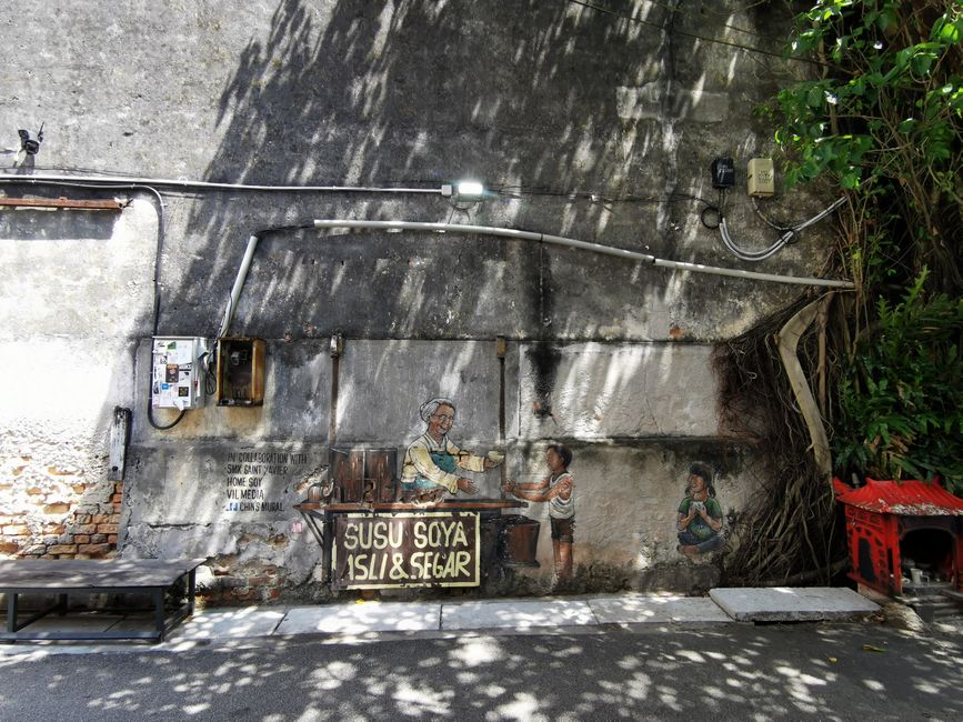 Viaggio verso l'isola di Penang e visite turistiche a Georgetown