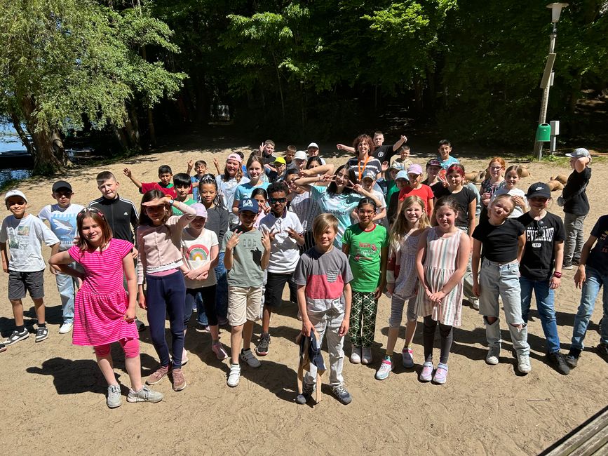 School trip to Petzow