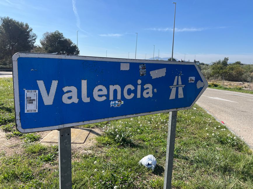 Valencia, this is where my long tour begins