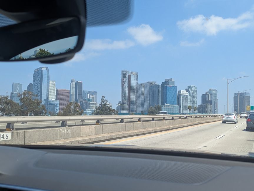 Kalifornien 2025, Tag 4, Shopping In Westchester, Griffith Observatory und Glendale