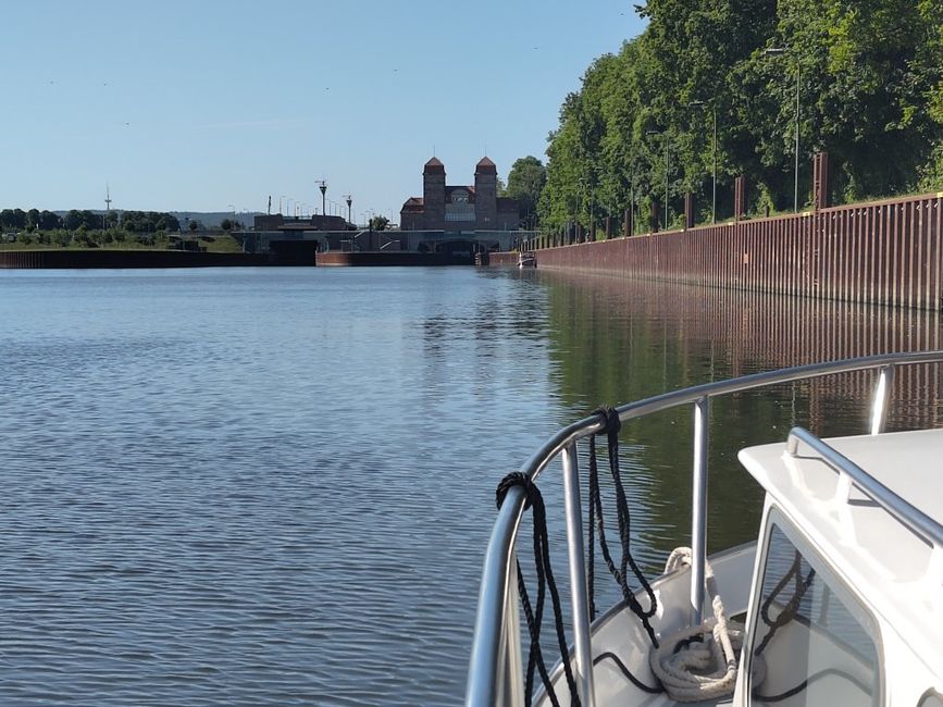von Oldenburg über die Weser, den MLK, Havel bis zum Schiffshebewerk bei Oderberg