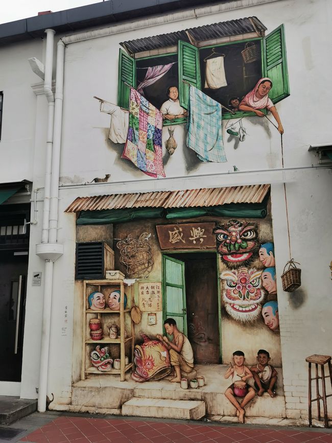 Streifzüge am zweiten Tag durch Singapur