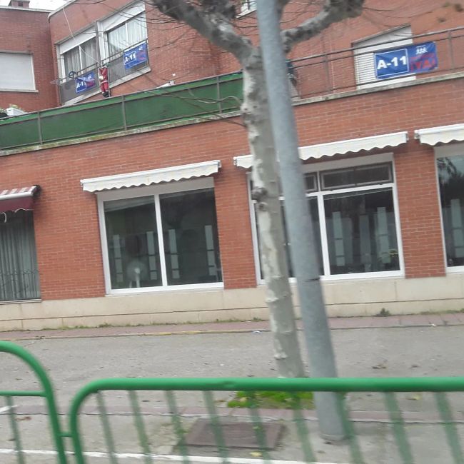 Fotos von meinem Auto aus Peñafiel (Valladolid) (Dezember 2019)