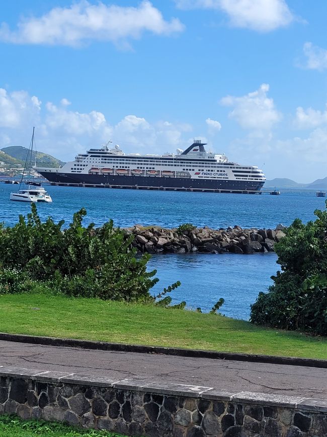 Tag 24 von 175: Kreuzfahrt rund um die Welt - St. Kitts und Nevis