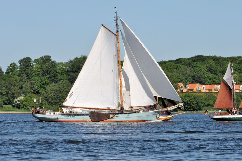 Fahrt zur Rum-Regatta in Flensburg 2017