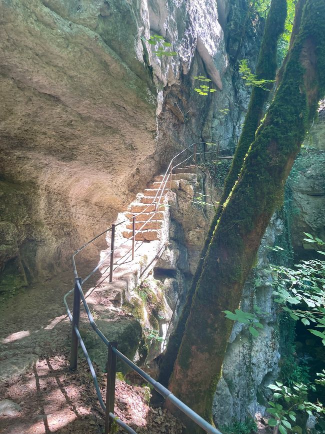 Descenso por el desfiladero de Areuse 🇨🇭