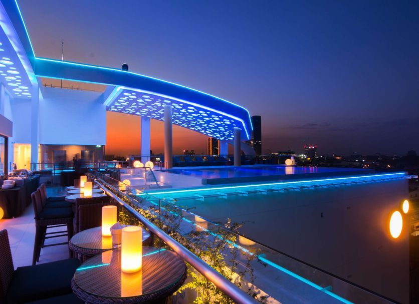 Rooftop, "Sun and Moon Hotel" Phnom Penh