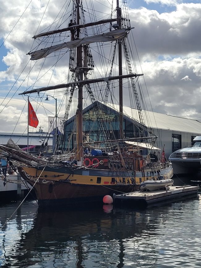 Tag 90 und 91 von 175: Kreuzfahrt rund um die Welt - Hobart/ Tasmanien/Australien und Seetag