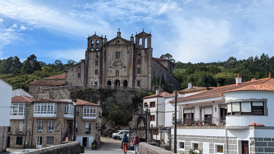 Twelfth Stage Camino Portugues from Caldas de Reis to Padron