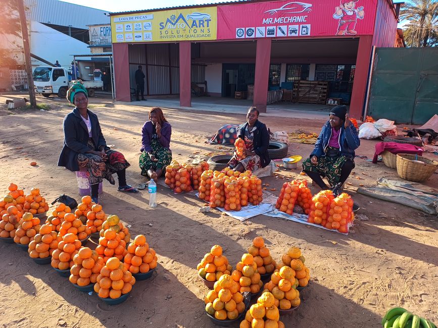 La vie de rue à Chimoio