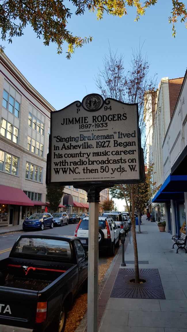 Jimmy Rodgers Gedenktafel