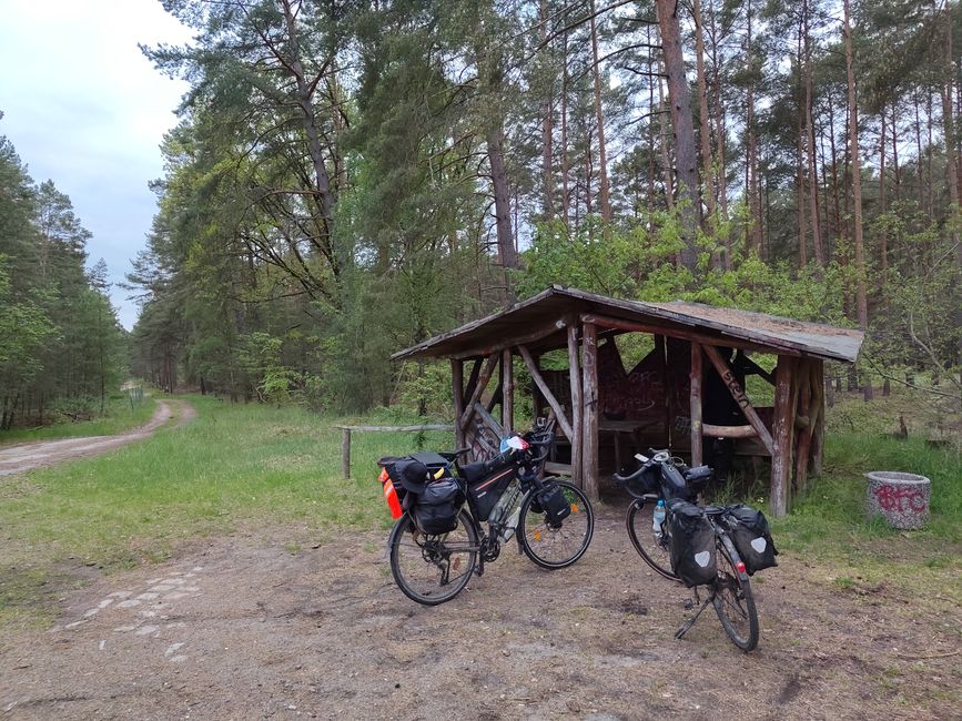 Unser Nachtlager.