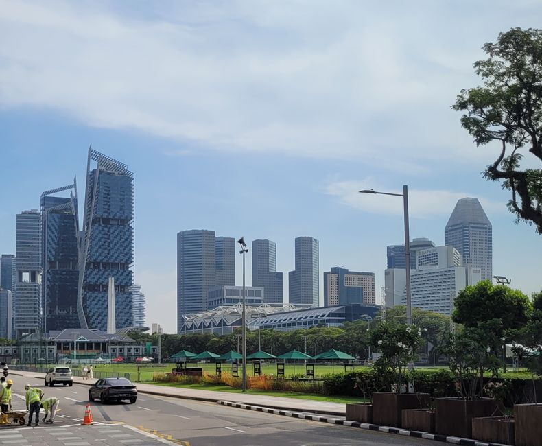 Tag 116 und 117: Kreuzfahrt rund um die Welt  - Singapur