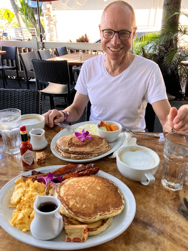 Can’t beat Amercan breakfast 🥞 