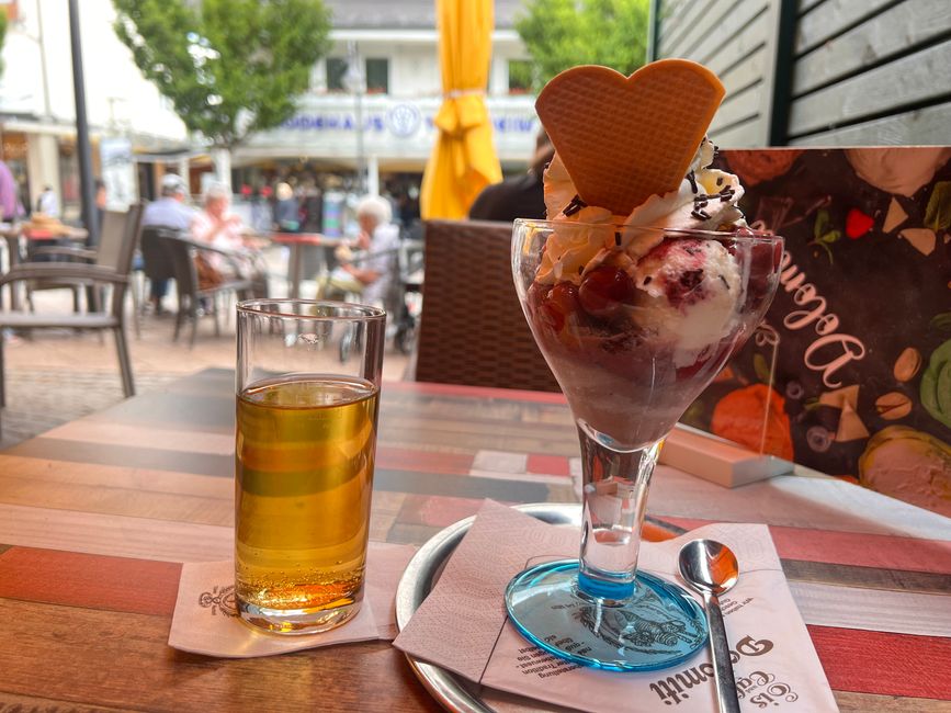 Die Belohnung nach der Seeumrundung. 😋
